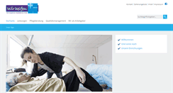 Desktop Screenshot of pflege4du.de